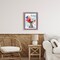 Stupell Industries America Bouquet with Flag Floating Frame, design by Nicole DeCamp